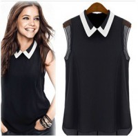 blusa negra